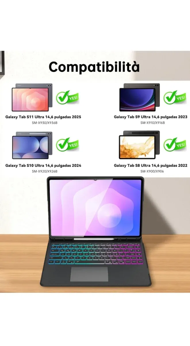 Funda con teclado Airkey afbeelding 3