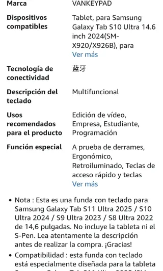 Funda con teclado Airkey