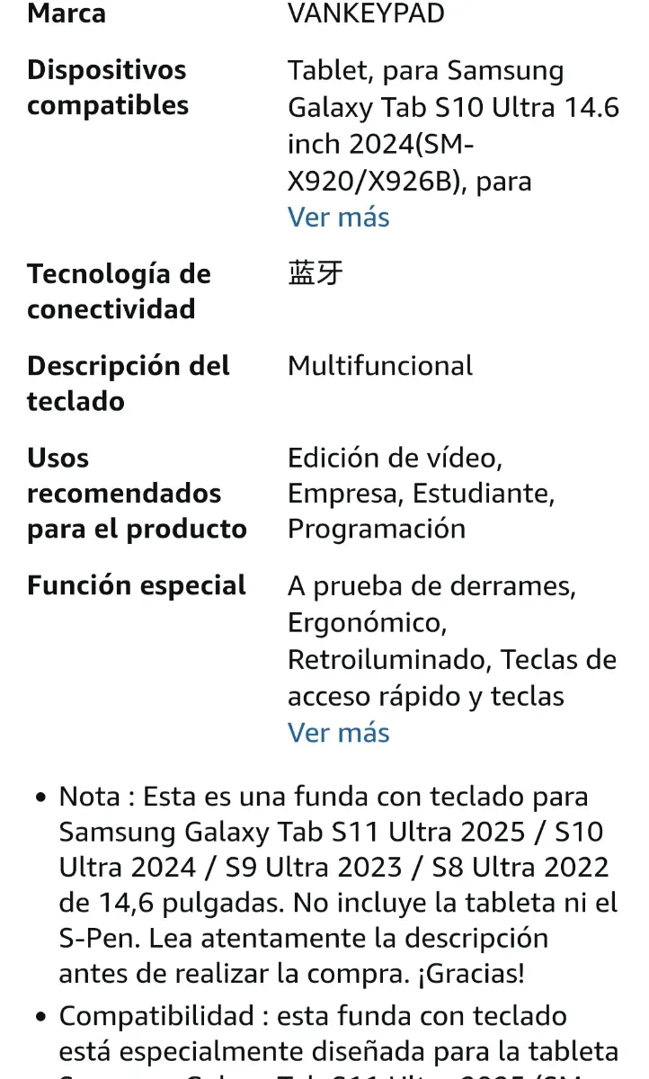 Funda con teclado Airkey afbeelding 8