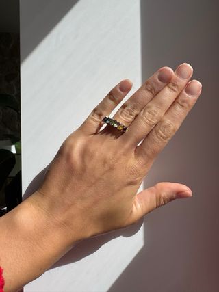 Anillo Plata 925 con 7 Piedras