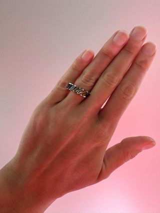 Anillo Plata 925 con 7 Piedras