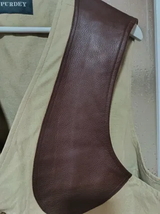 Chaleco de caza Purdey Beige/Marrón