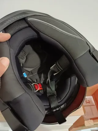 Casco Moto Jet COURSE Negro talla S