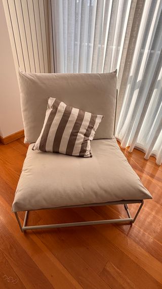 2 Sillones Jardín IKEA Beige