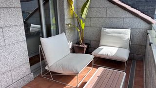 2 Sillones Jardín IKEA Beige