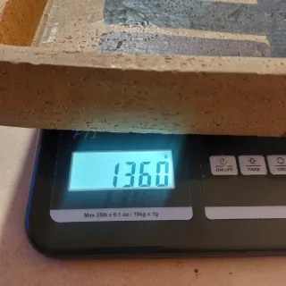 Cenicero Travertino Italia vintage Grande 20x20cm.