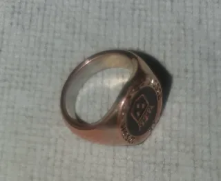 Anillo Sello Vintage Conócete a ti mismo