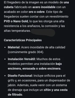 Grifos y fregaderos de cocina