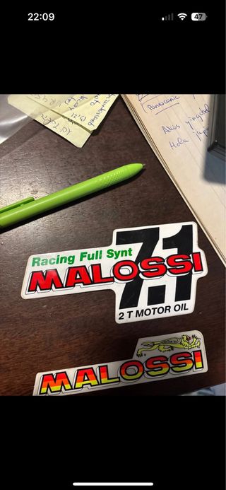 Pegatinas Malossi 7.1 Racing Full Synt
