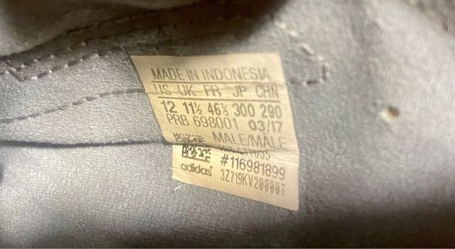 Botas de fútbol Adidas Talla 46 2/3