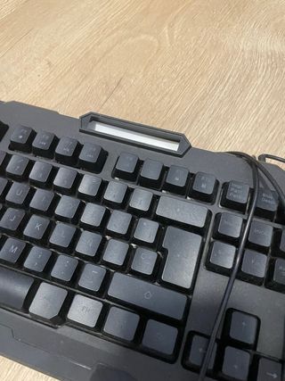 Teclado Gaming Mars Gaming Negro