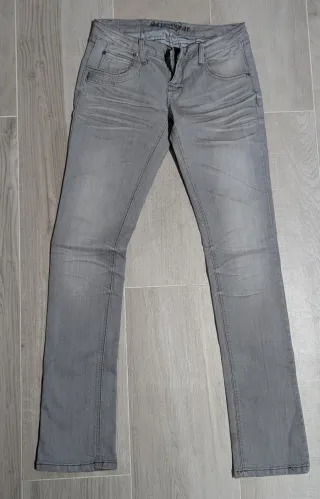 Pantalones vaqueros grises