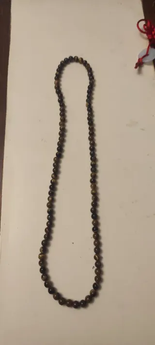 Collar Ojo de Tigre con 80 cm