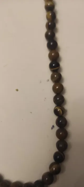 Collar Ojo de Tigre con 80 cm