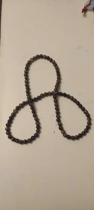 Collar Ojo de Tigre con 80 cm