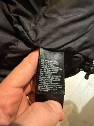 Chaqueta The North Face Invierno Talla L Negra