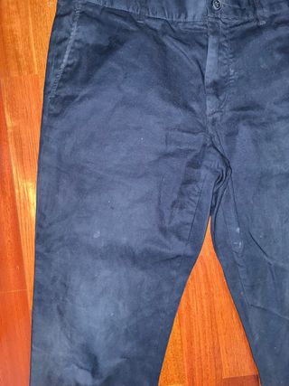 Pantalones Lacoste Slim Fit Azul Talla M