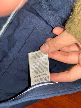 Pantalones Lacoste Slim Fit Azul Talla M