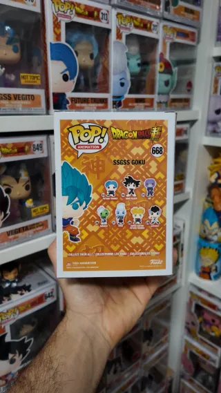 Funko Pop! SSGSS Goku 668 Dragon Ball Super