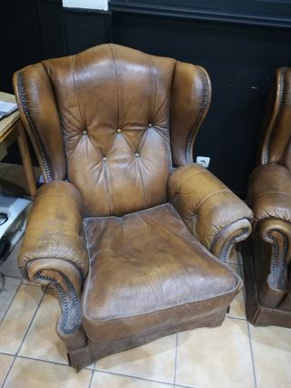 Sofa Chester 3 plazas y butacas