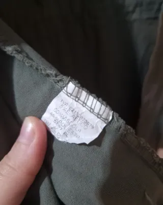 Chaqueta verde militar