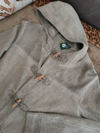 Cardigan uomo con cappuccio e alamari