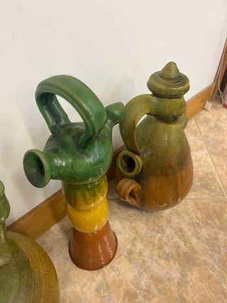 Juego de 4 Cántaros de Cerámica