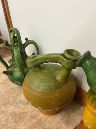 Juego de 4 Cántaros de Cerámica