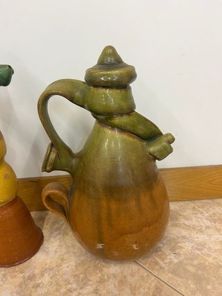 Juego de 4 Cántaros de Cerámica