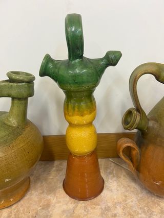 Juego de 4 Cántaros de Cerámica