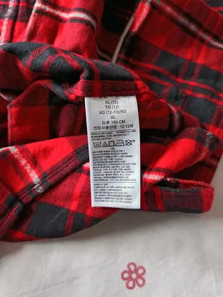 Camisa cuadros GAP niño XL 12-13 años