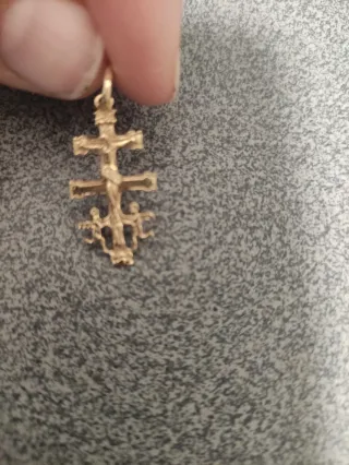 Cruz de Caravaca 18 quilates