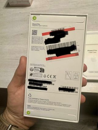 iPhone 17 Pro 512GB Deep Blue + Funda Clear Case O