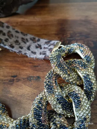 Collana maglie marinare con gemme