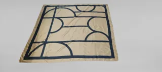 Pañuelo H&M Negro y Marrón