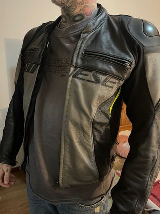 Casaco Dainese Moto Sportbike Preto/Cinza