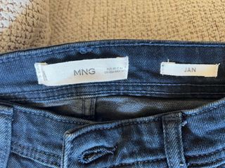Mango Jeans Slim Fit Talla 40 Azul.