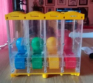 Dispenser M&M's Giallo 4 Tubi