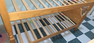 Literas de madera para dormitorio