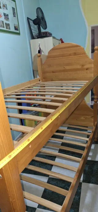 Literas de madera para dormitorio