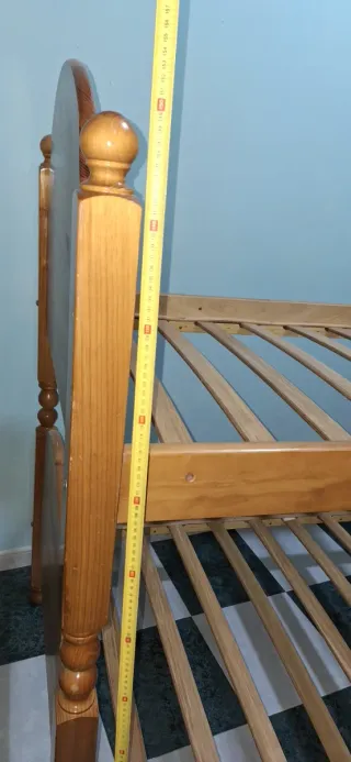 Literas de madera para dormitorio