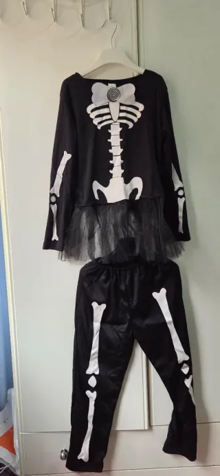 Disfraz esqueleto infantil