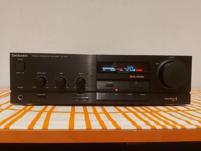 Amplificador Audio HiFi Technics SU-X301 Clase A