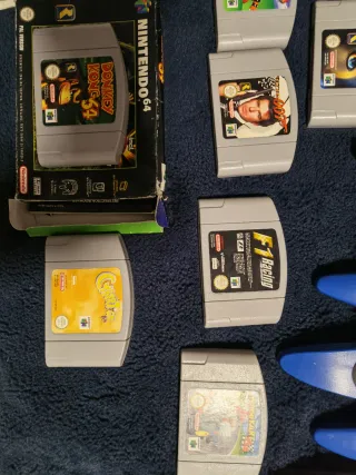 Consola Nintendo 64 N64 + Juegos y Accesorios
