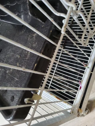 Habitat conejo ( jaula y corral)