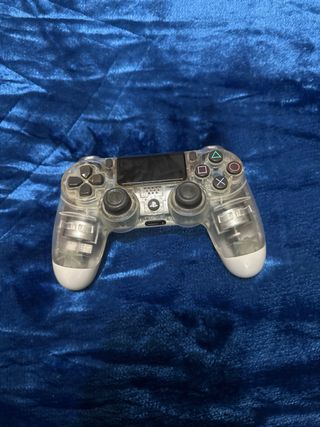 Mandos PS4 (PlayStation 4) - Negro, Transparente,