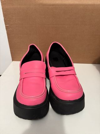 Mocasines Fucsia Talla 38