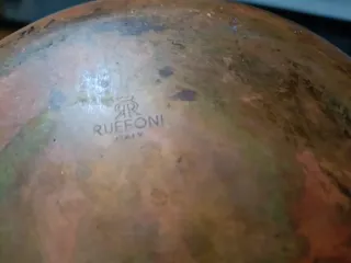 Cacerola de cobre con mango