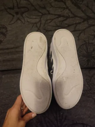 Zapatillas Adidas Blancas y Azules