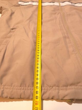 Chaqueta Retro Reebok Beige Talla XL